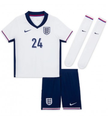 England Cole Palmer #24 Hjemmebanetrøje Børn EM 2024 Kortærmet (+ Korte bukser)